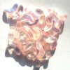 30 14mm Transparent Pink AB Angel Wing Beads